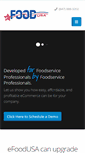 Mobile Screenshot of efoodusa.com